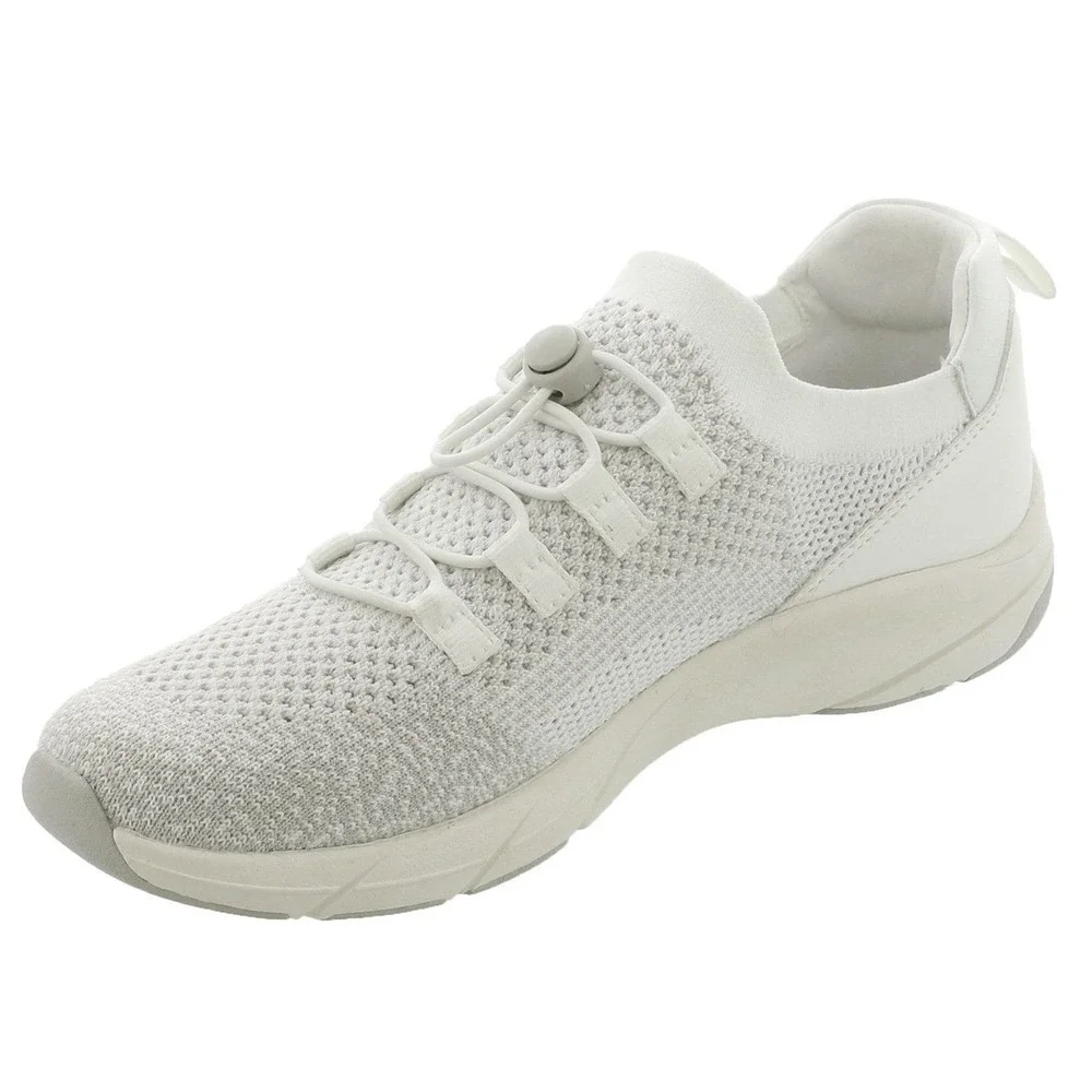Easy Spirit Denise Astrid2 Women Light Gray Knit Walking Sneakers 6.5M